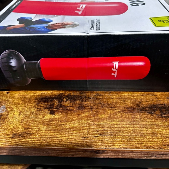 Red Inflatable to 62” Punching Bag New in Box - Picture 3 of 3